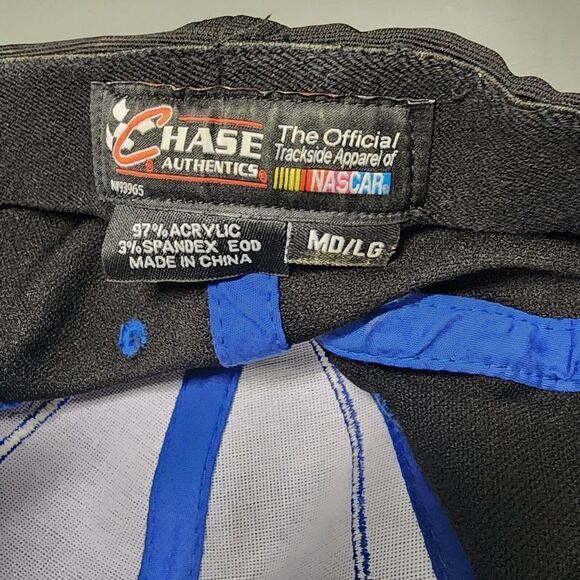 Nascar Hat Jimmie Johnson 48 Lowes Racing Black Blue Racecar Dad Cap Med Large - Picture 9 of 9